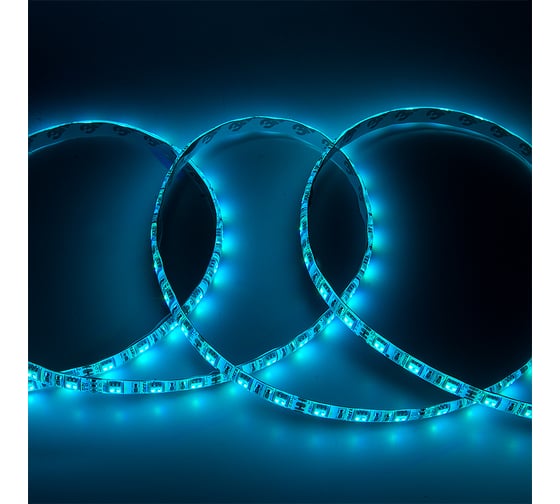 Лента светодиодная General Lighting Systems GLS-5050-60-14.4-12-IP65-PRO-RGB, 5 метров, 14,4Вт/м, 12В, SMD5050, 5 мм, 60 диодов/чип, 12 Лм/чип, IP65, красный, зеленый, синий 503920