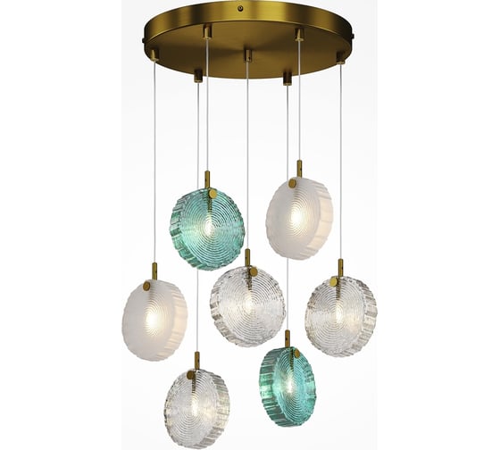 Подвесной светильник MAYTONI Frozen Металл Латунь MOD254PL-07BS