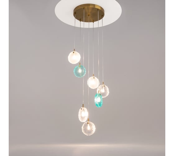 Подвесной светильник MAYTONI Frozen Металл Латунь MOD254PL-07BS