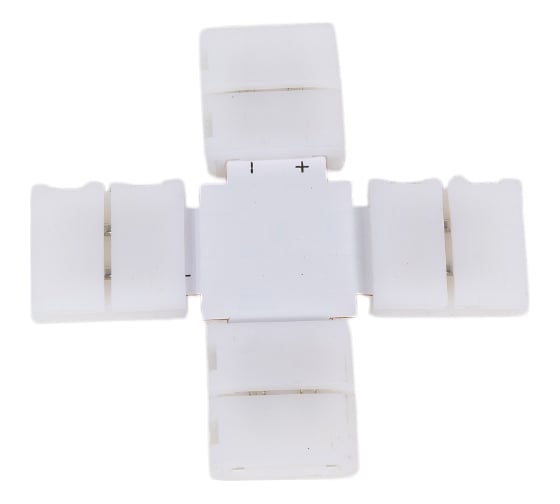 Коннекторы для светодиодных лент General Lighting Systems 12В и 24В 10шт GSC10-SXS-IP20 520022 1