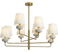 Подвесной светильник Freya Ceramics Латунь Металл FR2029PL-08BS