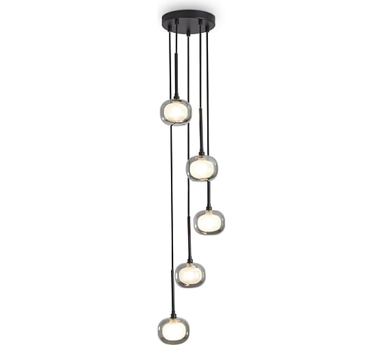 Подвесной светильник Freya Shimmer Черный Металл FR5435PL-05B1