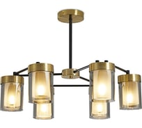 Подвесной светильник Freya Lora Черный и Латунь Металл FR5432PL-06BBS