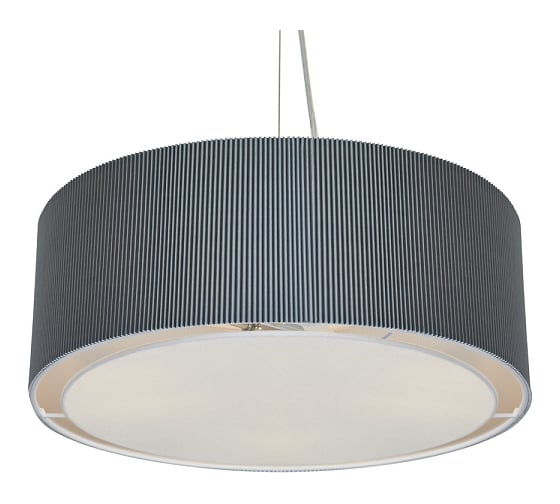 Подвесной светильник Freya Pleating Хром Металл FR5434PL-03GR