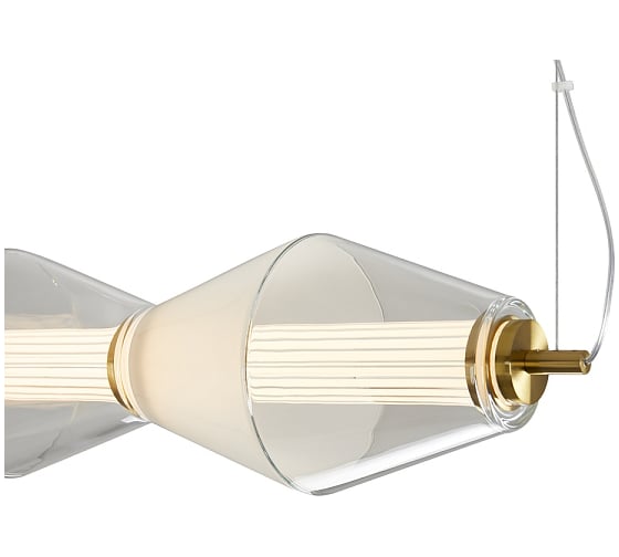 Подвесной светильник Freya Plum Латунь Металл FR6137PL-L21BT