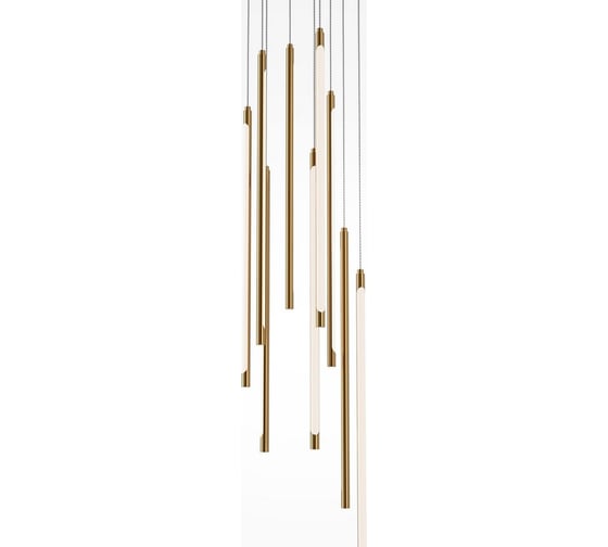 Подвесной светильник MAYTONI Light stick Алюминий, металл Латунь MOD236PL-L54BS3K