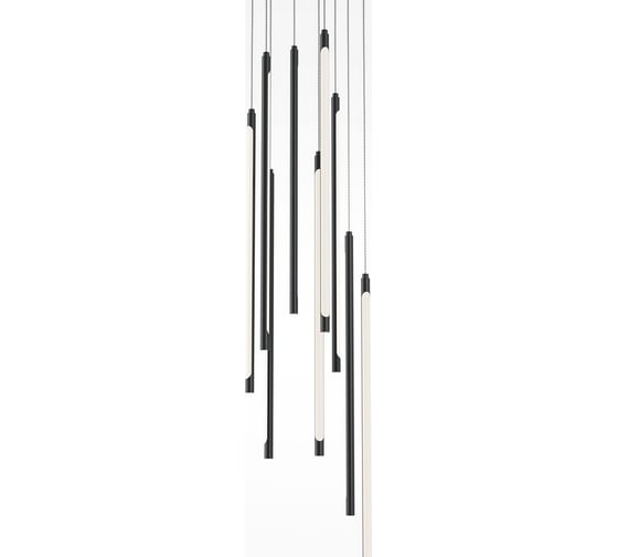 Подвесной светильник MAYTONI Light stick Алюминий, металл Черный MOD236PL-L54B3K