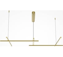 Подвесной светильник MAYTONI Radiance Алюминий Золото MOD278PL-L50G3K
