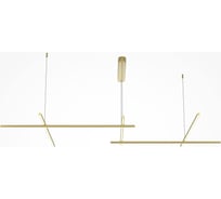 Подвесной светильник MAYTONI Radiance Алюминий Золото MOD278PL-L86G3K1