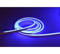 Светодиодная лента General Lighting Systems гибкий неон 50 м, 9,6Вт/м, 220В, SMD2835, 8мм, IP67, синий GLS-2835-120-9.6-220-NL-IP67-B 504413