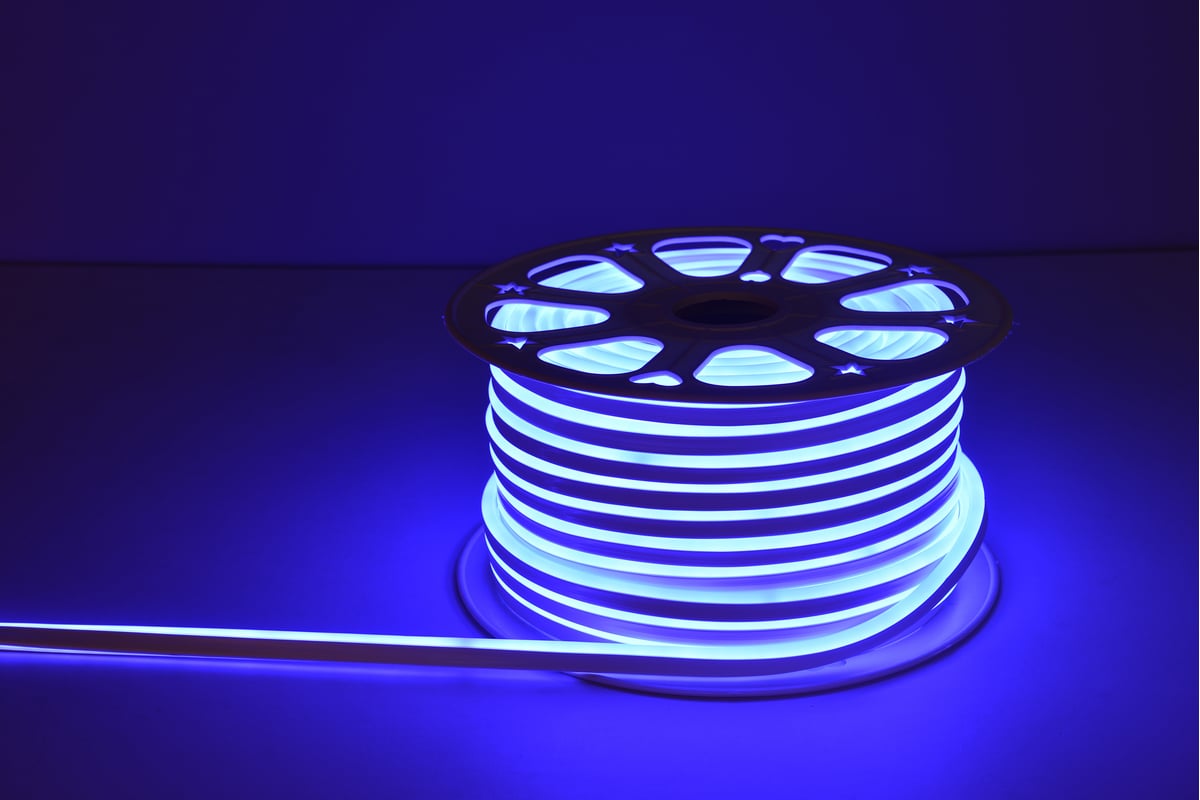 Светодиодная лента General Lighting Systems гибкий неон 50 м, 9,6Вт/м ...