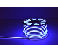 Светодиодная лента General Lighting Systems гибкий неон 50 м, 9,6Вт/м, 220В, SMD2835, 16мм, IP67, синий GLS-2835-120-9.6-220-BNL-IP67-B 504414