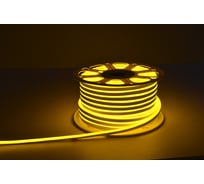 Светодиодная лента General Lighting Systems гибкий неон 50 м, 9,6Вт/м, 220В, SMD2835, 16мм, IP67, желтый GLS-2835-120-9.6-220-BNL-IP67-Y 504514