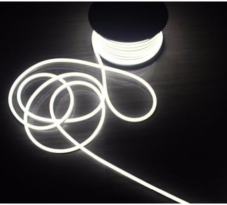 Светодиодная лента General Lighting Systems гибкий неон 50 м, 9,6Вт/м, 220В, 8мм,IP67, 6500К,холодный белый GLS-2835-120-9.6-220-NL-IP67-6 504113