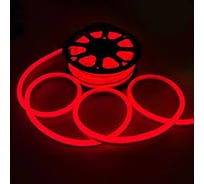 Светодиодная лента General Lighting Systems гибкий неон 50 м, 9,6Вт/м, 220В, SMD2835, 8мм, IP67, красный GLS-2835-120-9.6-220-NL-IP67-R 504213