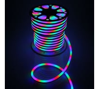 Светодиодная лента General Lighting Systems гибкий неон 50 м с rgb-контроллером,10Вт/м, 220В, 18мм,IP67,RGB GLS-5050-80-10-220-NL-IP67-RGB 505214