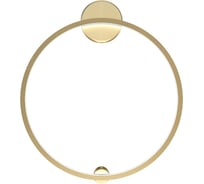 Настенный светильник (бра) MAYTONI Halo Алюминий Латунь MOD005WL-L35BSK