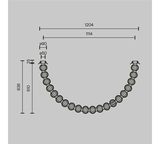Потолочный светильник MAYTONI Amulet Металл, Золото MOD555CL-L28G3K
