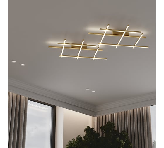 Потолочный светильник MAYTONI Radiance Алюминий, Золото MOD278CL-L50G3K
