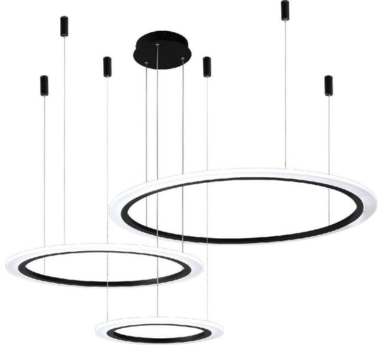 Подвесная люстра Crystal lux MANZANA SP67W LED BLACK