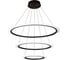 Подвесная люстра Crystal lux MANZANA SP67W LED BLACK 1