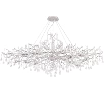 Подвесная люстра Crystal lux REINA V2 SP16 L1500 SILVER PATINA
