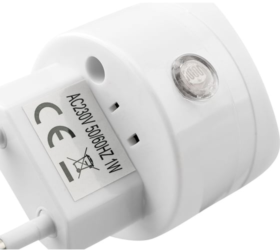 Светодиодный ночник PROconnect мини 220 В с датчиком день-ночь 75-0302