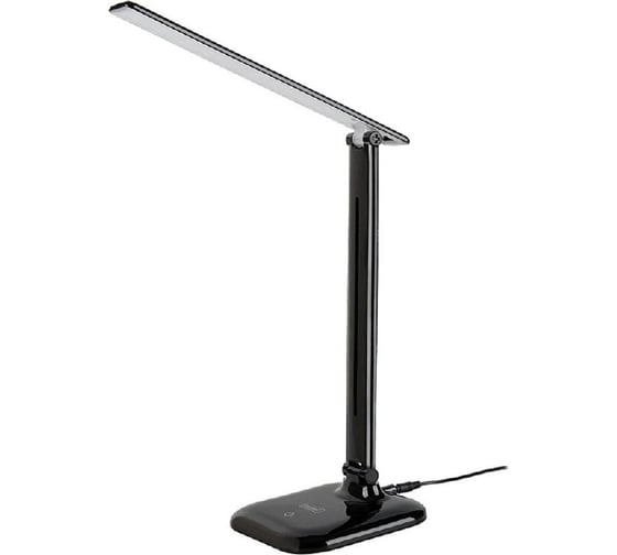 Светодиодный настольный светильник General Lighting Systems 9Вт, 550лм, 6500К, холодный белый свет, сенсорное включение, черный GLTL-020-9 800018
