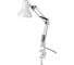 Настольный светильник General Lighting Systems Е27, основание + струбцина, 600х148мм, белый GTL-035 800135 4