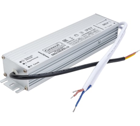 Драйвер для светодиодной ленты General Lighting Systems 150Вт 12В IP67 GDLI-150-IP67-12 513500