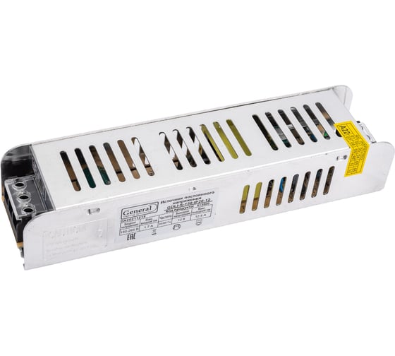 Драйвер для светодиодной ленты General Lighting Systems 150Вт 12В IP20 GDLI-S-150-IP20-12 513900