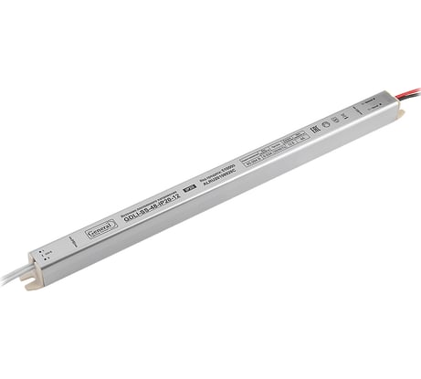 Светодиодный драйвер для лайтбокса General Lighting Systems 48Вт 12В IP20 GDLI-SS-48-IP20-12 510009