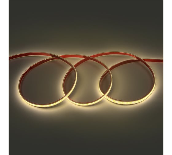 Светодиодная лента General Lighting Systems 50 м, 10Вт/м, 220В, COB288, 5мм, IP67, 4500К, нейтральный белый GLS-COB-288-10-220-IP67-NW-4 504821
