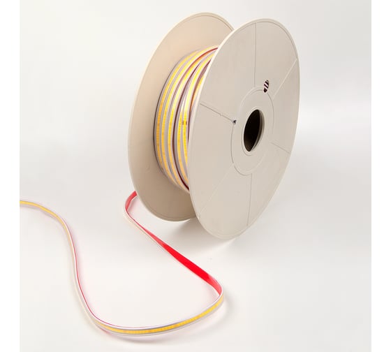 Светодиодная лента General Lighting Systems 50 м, 10Вт/м, 220В, COB288, 5мм, IP67, 3000К, теплый белый GLS-COB-288-10-220-IP67-NW-3 504021