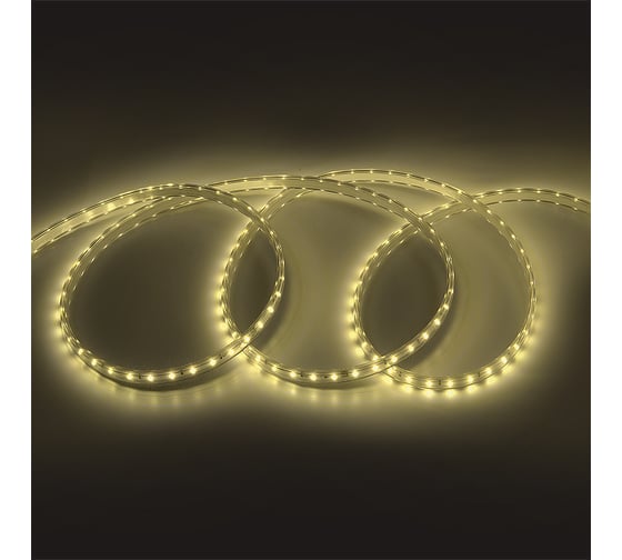Светодиодная лента General Lighting Systems 50м, 4,4Вт/м, 220В, SMD2835, 6мм, IP67, 4500К,нейтральный белый GLS-2835-60-4.4-220-IP67-NW-4 504819