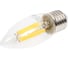 Светодиодная лампа General Lighting Systems Филамент прозрачный E27 20Вт 230В 1300Лм 2700К Теплый белый свет Свеча GLDEN-CS-20-230-E27-2700 661509 3