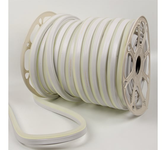 Светодиодная лента General Lighting Systems гибкий неон высокомощный 50м, 9Вт/м,220В, 6500К,холодный белый GLS-2835-144-12-220-IP67-BPNL-6 504217
