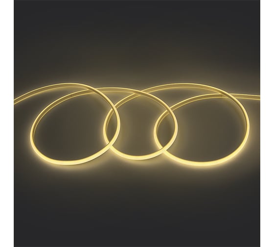 Светодиодная лента General Lighting Systems гибкий неон 50 м, 10Вт/м, 220В, IP67, 4500К, нейтральный белый GLS-COB-288-10-220-IP67-NW-NL-4 504822