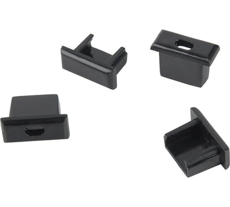 Заглушка для профиля General Lighting Systems 20 шт в упаковке GAL-7-16-E-IP20-B 523303