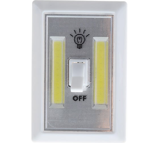 Светодиодный светильник с переключателем FERON 1LED 3W , 115х75х35мм, белый, FN1208 23379