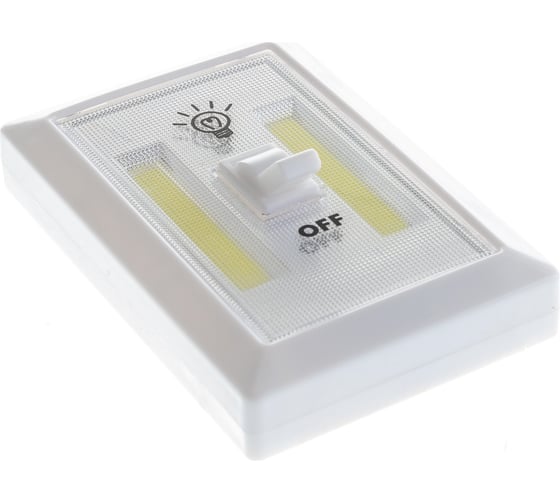 Светодиодный светильник с переключателем FERON 1LED 3W , 115х75х35мм, белый, FN1208 23379
