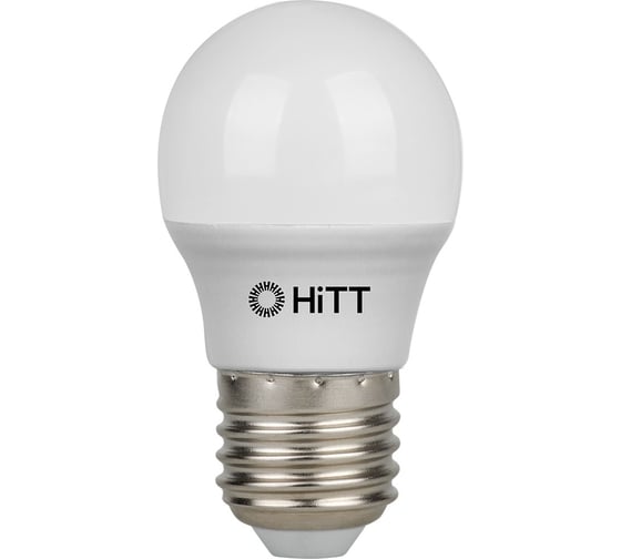 Светодиодная лампа HITT PL-G45-11-230-E27-6500 1010048 1