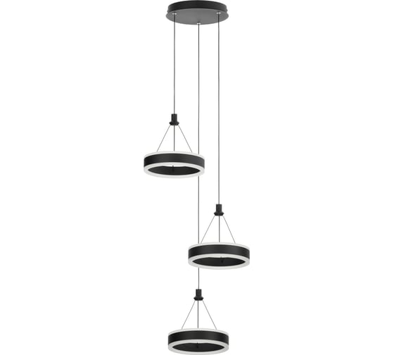 Подвесной светильник Citilux Дуэт LED Чёрный CL719031