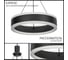 Подвесной светильник Citilux Дуэт LED Чёрный CL719031 9