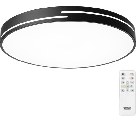 Светильник Citilux Купер Лайн LED RGB с пультом Черный CL72495GL1