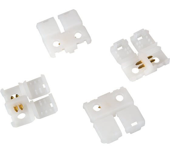 Коннекторы для светодиодных лент General Lighting Systems 10шт G-2835-M-IP20-NW 521325