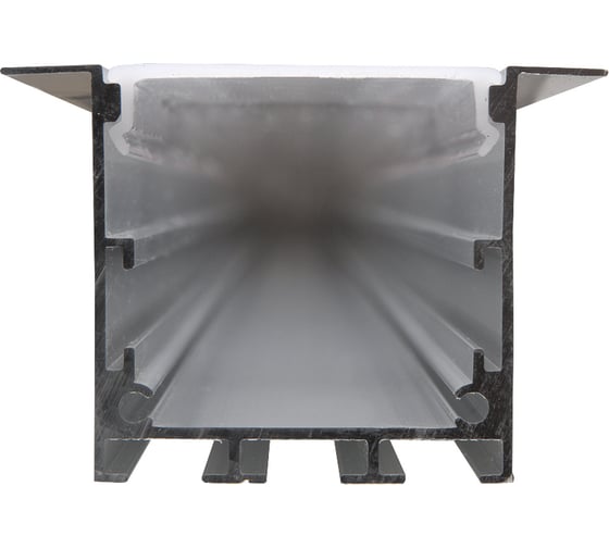 Алюминиевый профиль для светодиодной ленты General Lighting Systems 2 метра, 51х35мм, серебряный GAL-GLS-2000-35-51 522810