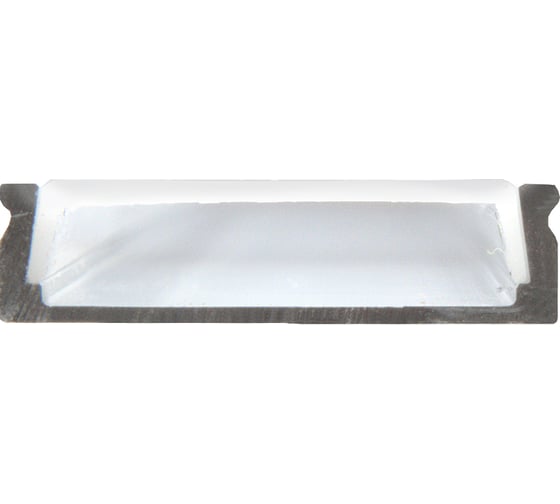 Алюминиевый профиль для светодиодной ленты General Lighting Systems 2 метра, 24х6мм, серебряный GAL-GLS-2000-6-24 522510