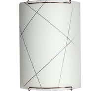 Светильник ЭЛЕТЕХ Контур, 150х360, НББ, 21-2х60, М31, матовый белый/крепеж, хром, ИУ 1005205486