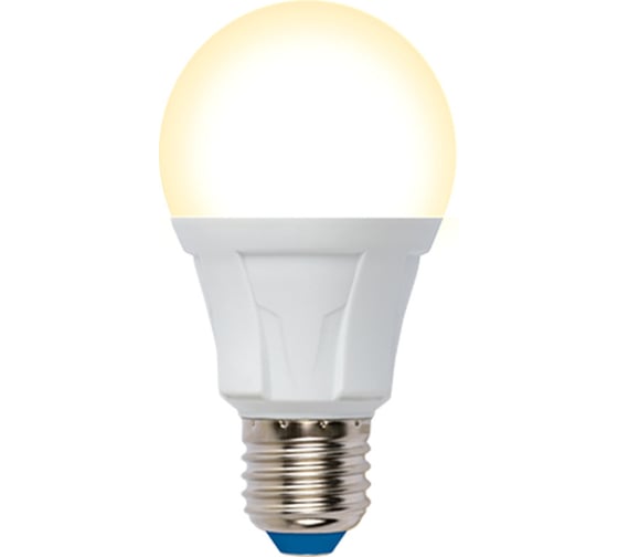 Лампа Uniel LED-A60, 10W/3000K/E27/FR/DIM, PLP01WH, светодиодная UL-00004287